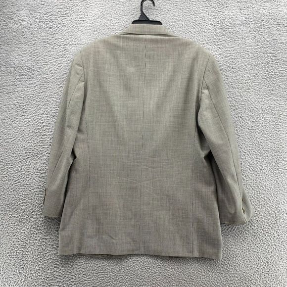 Ralph Lauren Adult 40R HoundsTooth Grey Blazer Two Button Jacket 100% Wool Men's - Picture 7 of 13